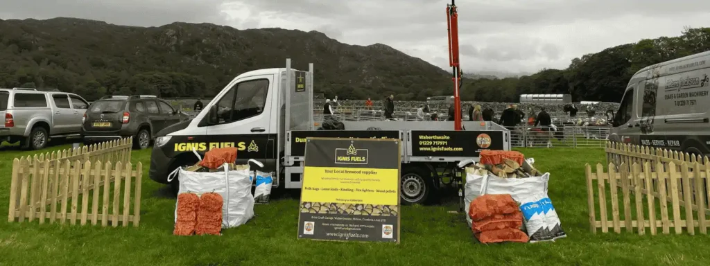 Selling the Firewood in Waberthwaite - Ignis Fuels